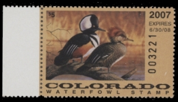 Scan of 2007 Colorado Duck Stamp