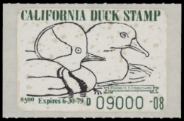 Scan of 1978 California Duck Stamp