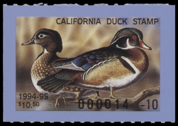 Scan of 1994 California Duck Stamp