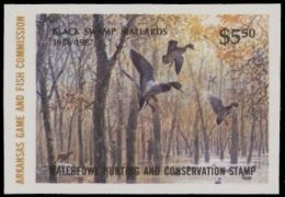 Scan of 1986 Arkansas Duck Stamp