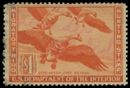 Scan of RW11 1944 Duck Stamp 