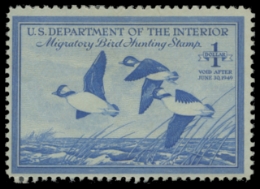 Scan of RW15 1948 Duck Stamp 