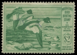 Scan of RW16 1949 Duck Stamp 