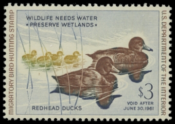 Scan of RW27 1960 Duck Stamp. MNH