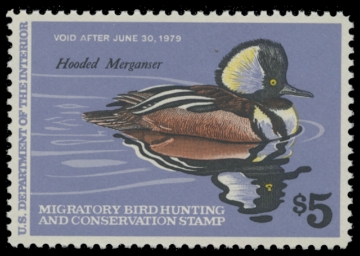 Scan of RW45 1978 Duck Stamp. MNH. F-VF 