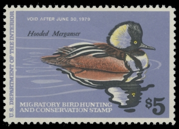 Scan of RW45 1978 Duck Stamp. MNH. F-VF 