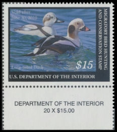 Scan of RW76 2009 Duck Stamp 