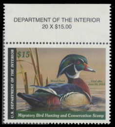 Scan of RW79 2012 Duck Stamp 