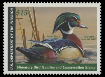 Scan of RW79 2012 Duck Stamp 