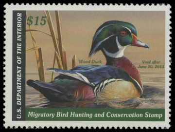 Scan of RW79 2012 Duck Stamp 