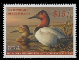 Scan of RW81 2014 Duck Stamp 