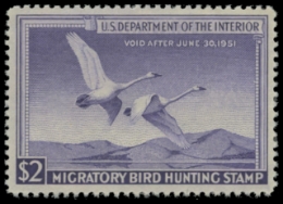 Scan of RW17 1950 Duck Stamp 