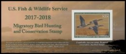 Scan of RW84A 2017 Duck Stamp 