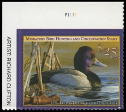 Scan of RW88 2021 Duck Stamp