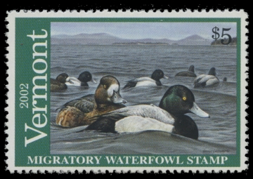 Scan of 2002 Vermont Duck Stamp