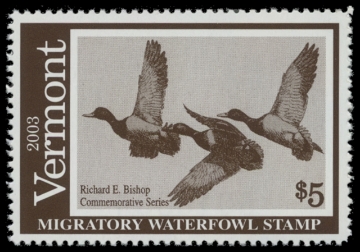 Scan of 2003 Vermont Duck Stamp