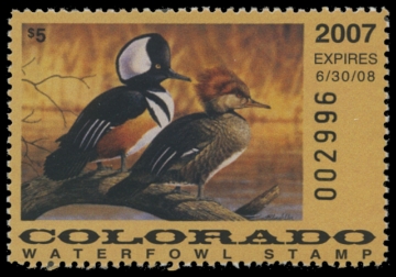Scan of 2007 Colorado Duck Stamp