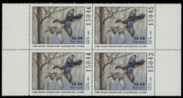 Scan of 1986 Maine Duck Stamp