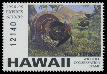 Scan of 1998 Hawaii Duck Stamp