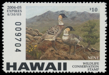 Scan of 2004 Hawaii Duck Stamp