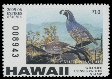 Scan of 2005 Hawaii Duck Stamp