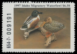 Scan of 1997 Idaho Duck Stamp