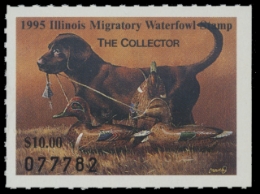 Scan of 1995 Illinois Duck Stamp