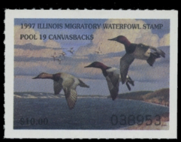 Scan of 1997 Illinois Duck Stamp
