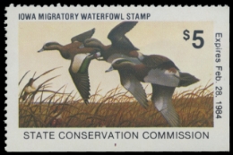 Scan of 1983 Iowa Duck Stamp