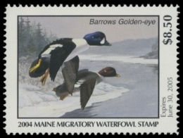 Scan of 2004 Maine Duck Stamp