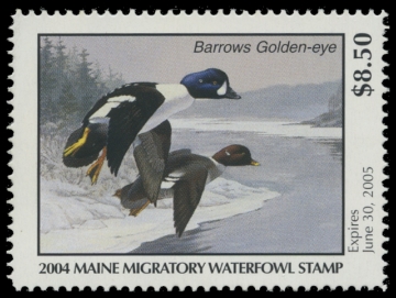 Scan of 2004 Maine Duck Stamp