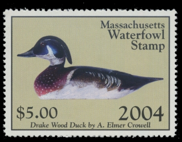 Scan of 2004 Massachusetts Duck Stamp