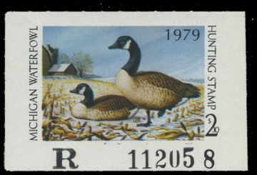 Scan of 1979 Michigan Duck Stamp