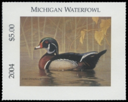 Scan of 2004 Michigan Duck Stamp
