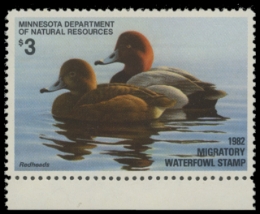 Scan of 1982 Minnesota Duck Stamp