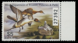 Scan of 1998 Mississippi Duck Stamp