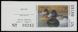Scan of 2001 Nevada Duck Stamp