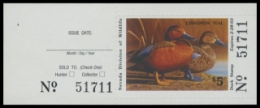 Scan of 2002 Nevada Duck Stamp