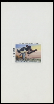 Scan of 2006 North Carolina Duck Stamp