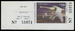 Scan of 2006 Nevada Duck Stamp