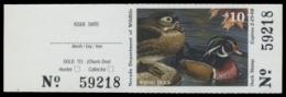 Scan of 2007 Nevada Duck Stamp