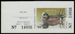 Scan of 2012 Nevada Duck Stamp