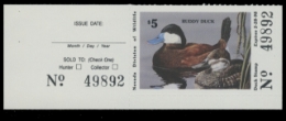 Scan of 1997 Nevada Duck Stamp