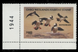 Scan of 1993 Ohio Duck Stamp