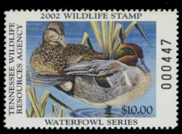 Scan of 2002 Tennessee Duck Stamp
