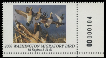 Scan of 2000 Washington Duck Stamp