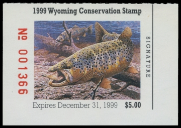 Scan of 1999 Wyoming Duck Stamp