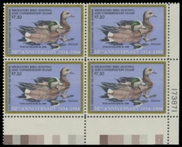 Scan of RW51 1984 Duck Stamp 