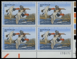 Scan of RW54 1987 Duck Stamp 