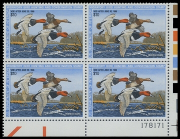 Scan of RW54 1987 Duck Stamp 